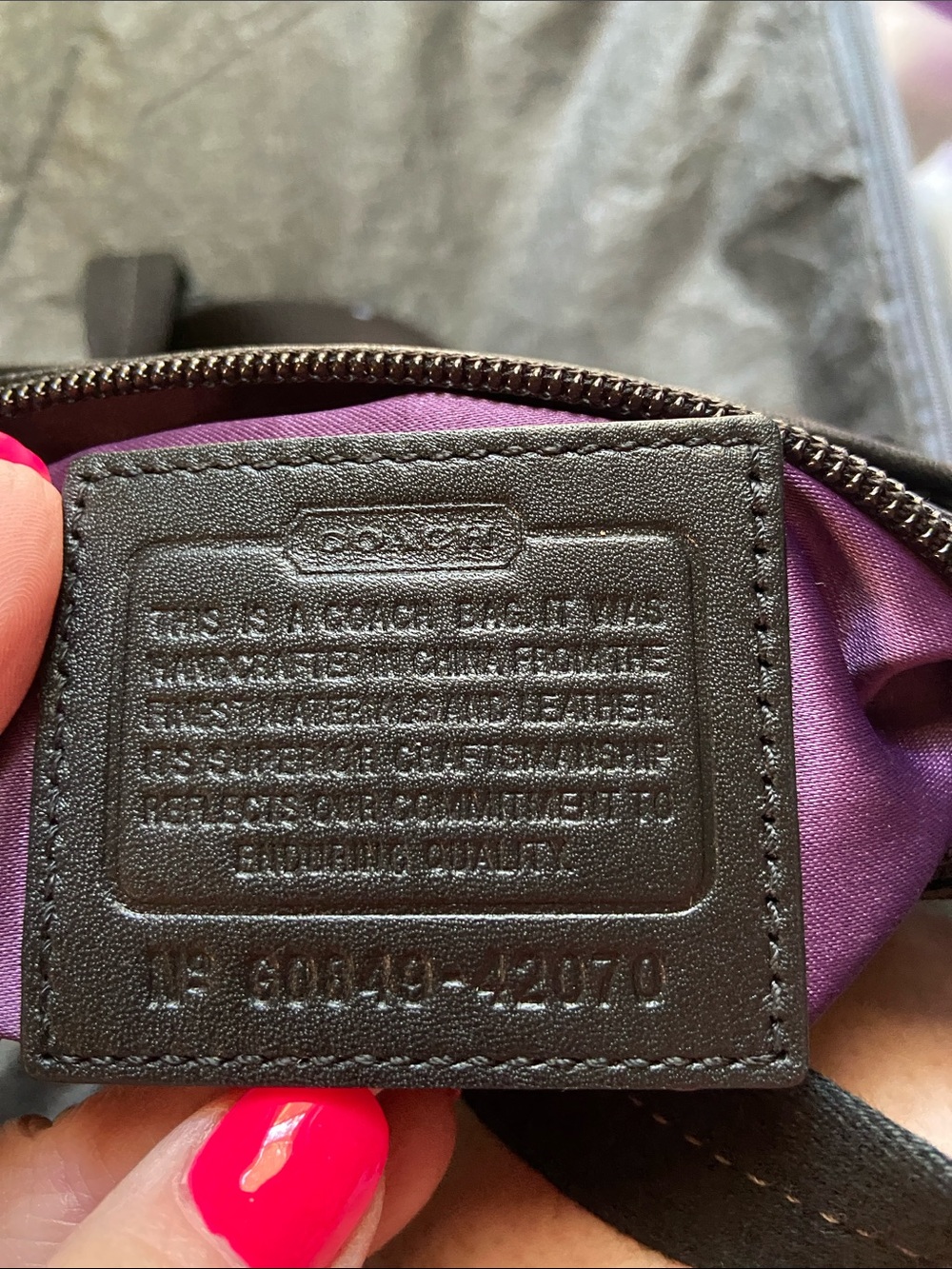 Coach Y2K Signature Patchwork Crossbody Bag EUC - Picture 6 of 9